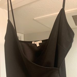 Asymmetrical  black dress